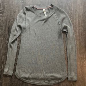 Lululemon gray lightweight sweater